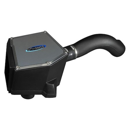 Volant Cold Air Intake System with Pro 5 Blue Filter, Plastic Black 15153
